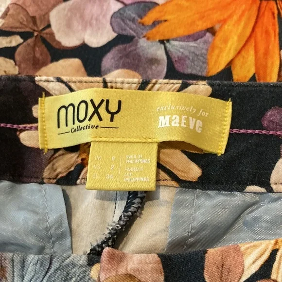 Maeve floral cropped pants, size 2 - Picture 5 of 9